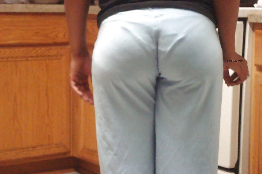25P Real Wife See Thru Pantie Lines