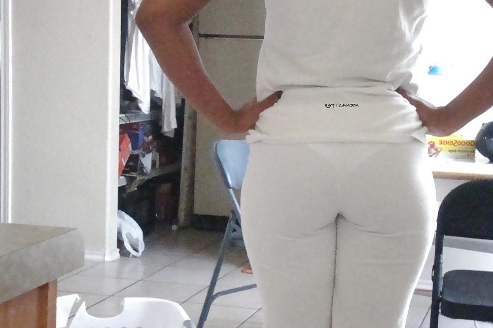 25P Real Wife See Thru Pantie Lines