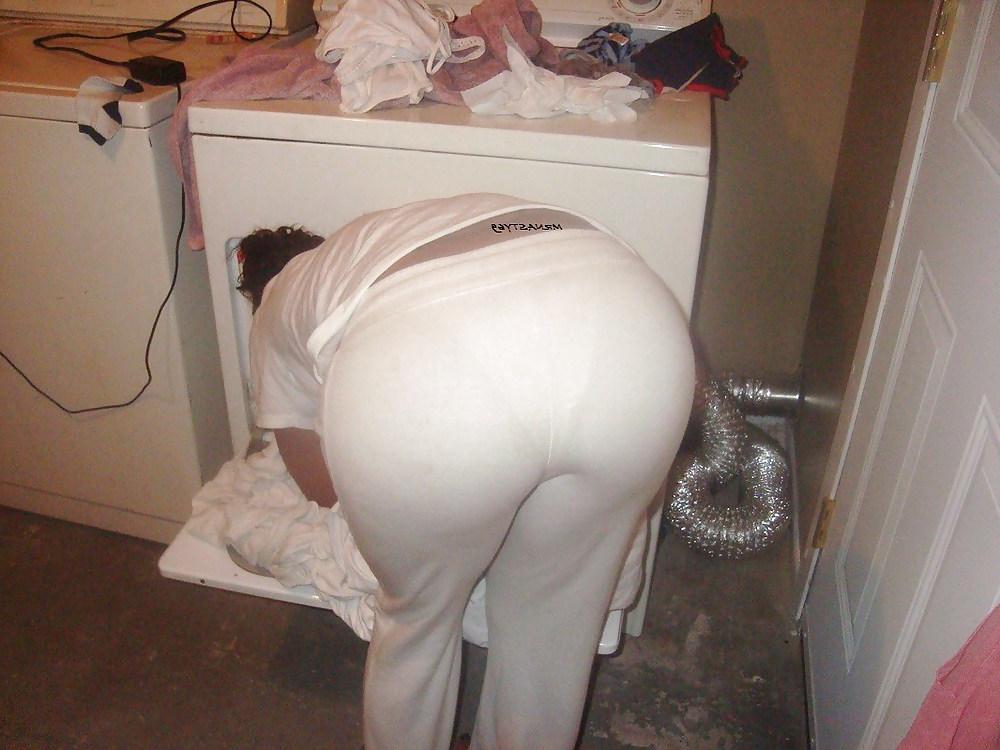 25P Real Wife See Thru Pantie Lines