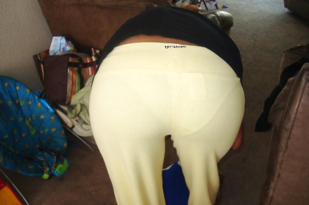 25P Real Wife See Thru Pantie Lines