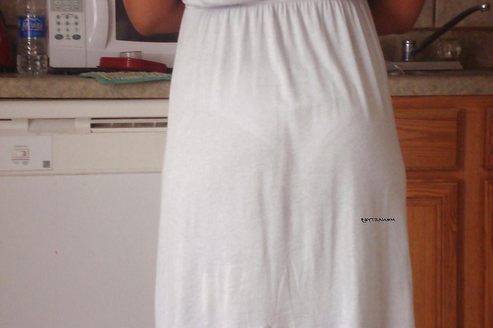 25P Real Wife See Thru Pantie Lines