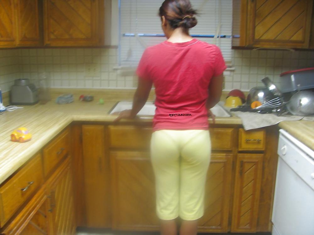 25P Real Wife See Thru Pantie Lines