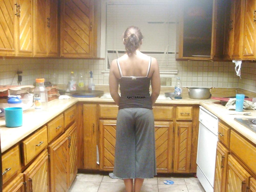 25P Real Wife See Thru Pantie Lines