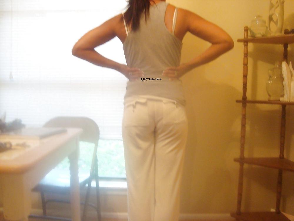 8P Real Wife See Thru Pantie Lines Pt.2