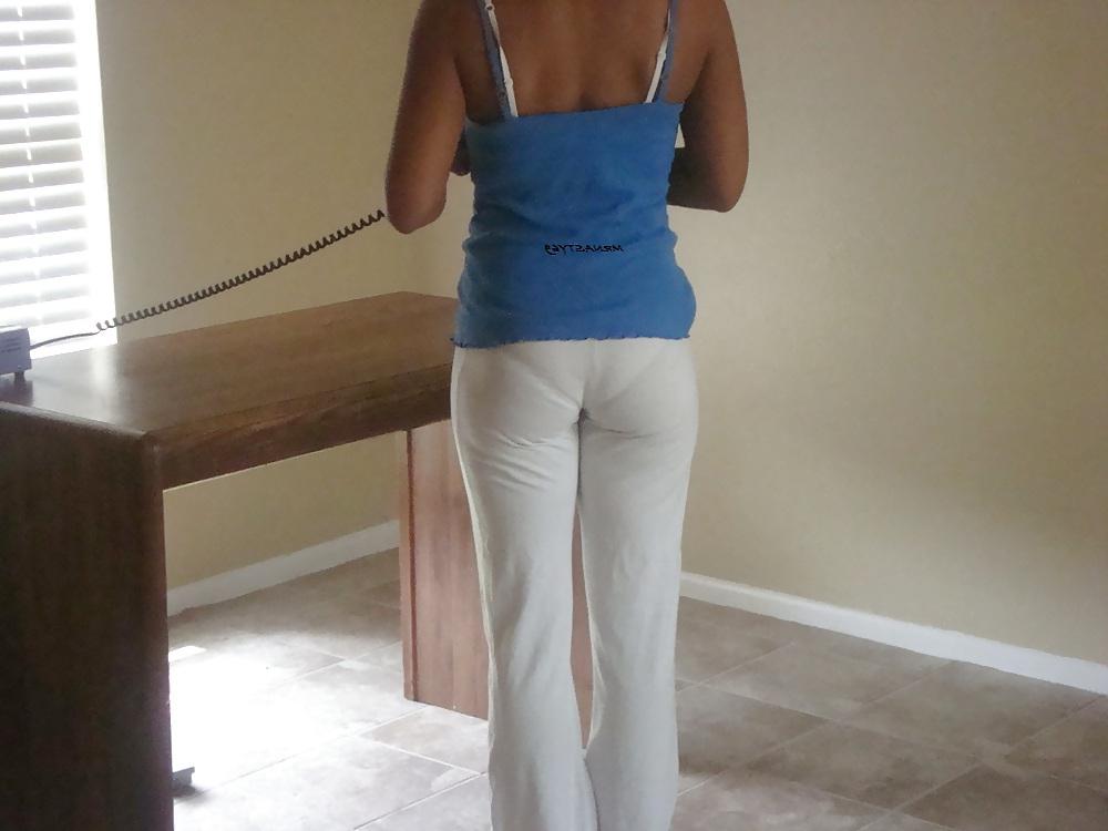 8P Real Wife See Thru Pantie Lines Pt.2