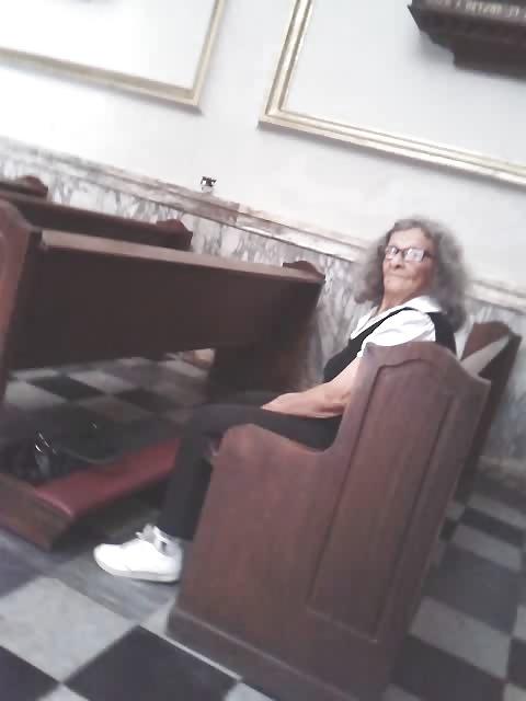 11P Very old granny tits
