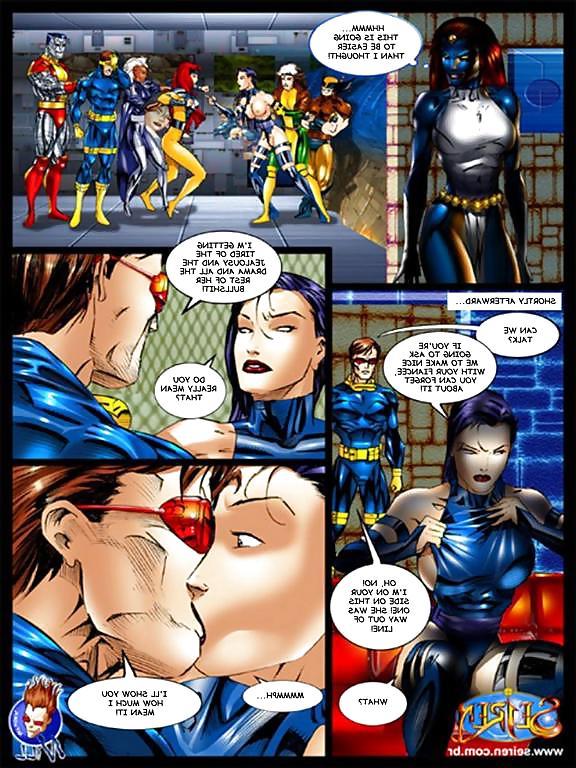 25P X-Men XXX comic