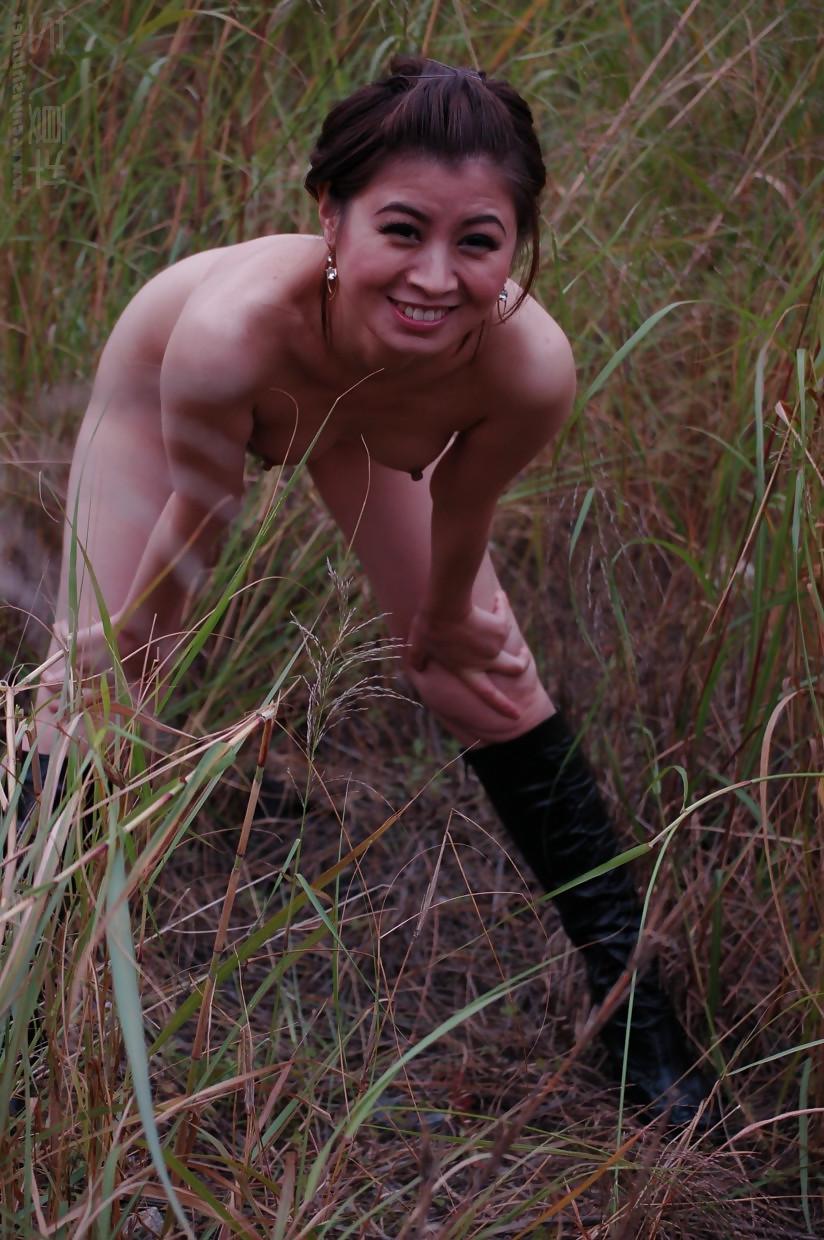 14P The Beauty of Small Tits Chinese in Nature
