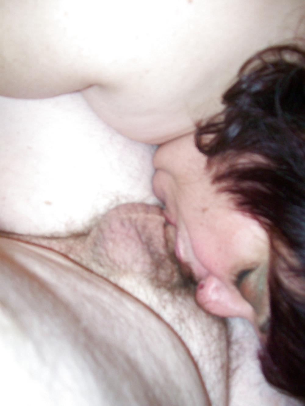 14P She may not be a looker but boy can she suck cock.