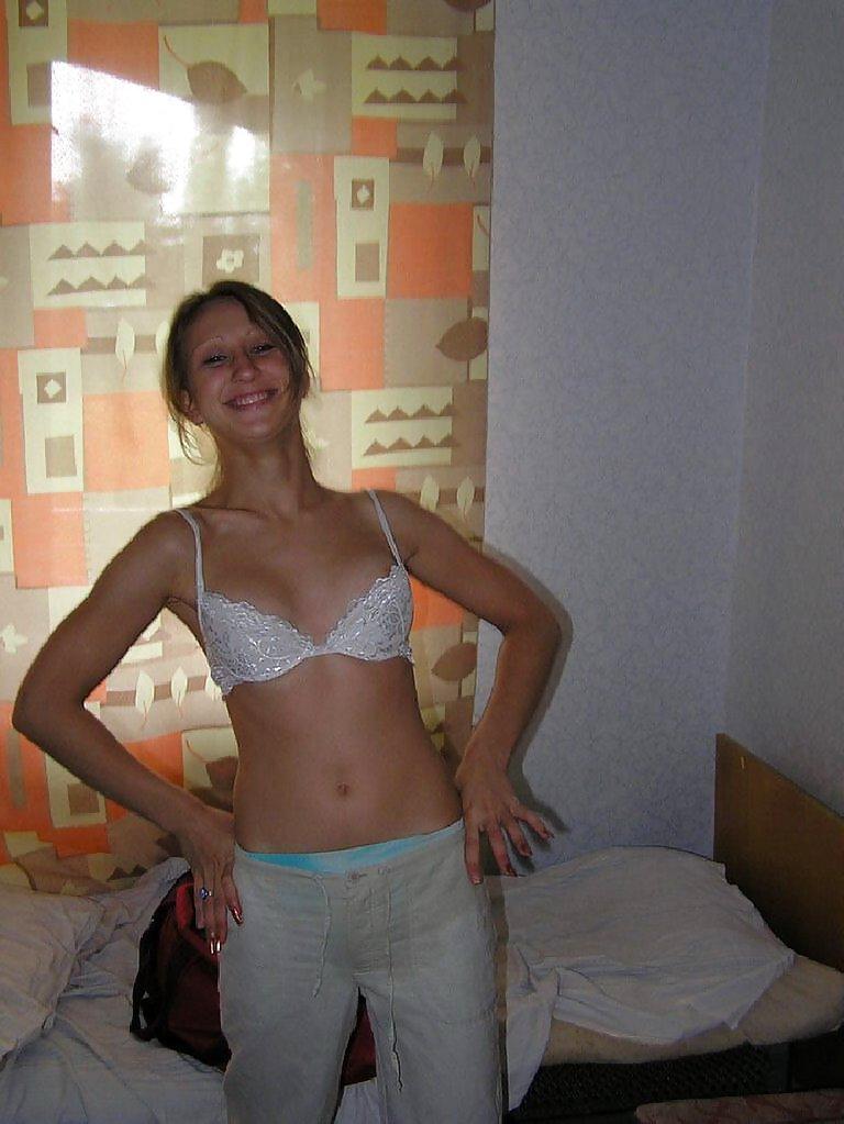 18P The Beauty of Amateur Blonde Nice Tits