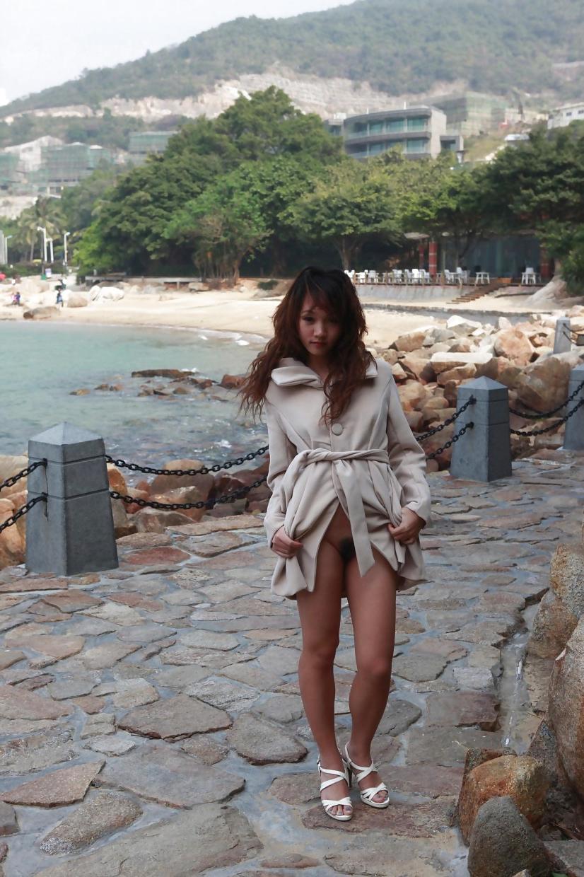 12P The Beauty of Amateur Hairy Chinese Teen