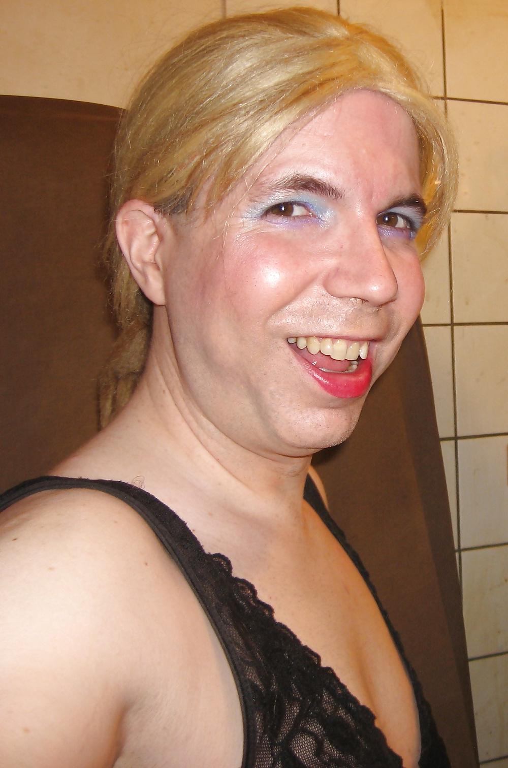 21P Tranny lily annie: see through nightie