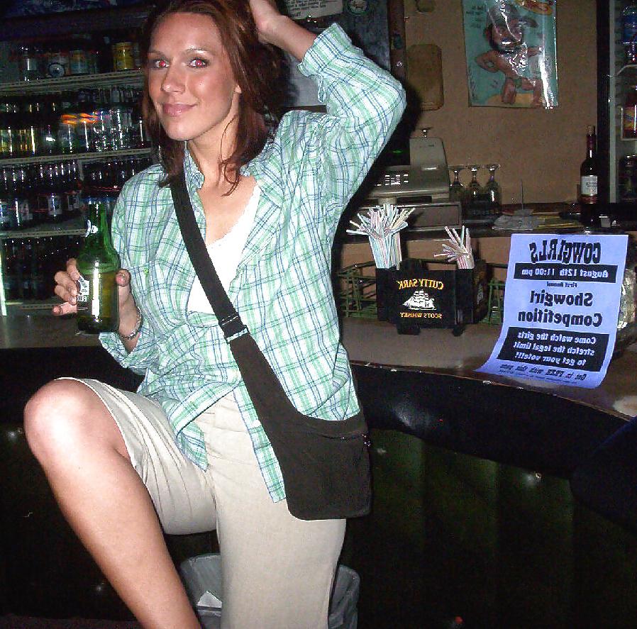 25P Brunette Sexy College Friend Partying