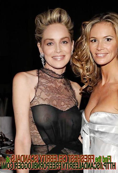 18P Sharon Stone See-Thru