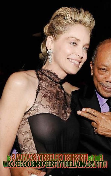 18P Sharon Stone See-Thru
