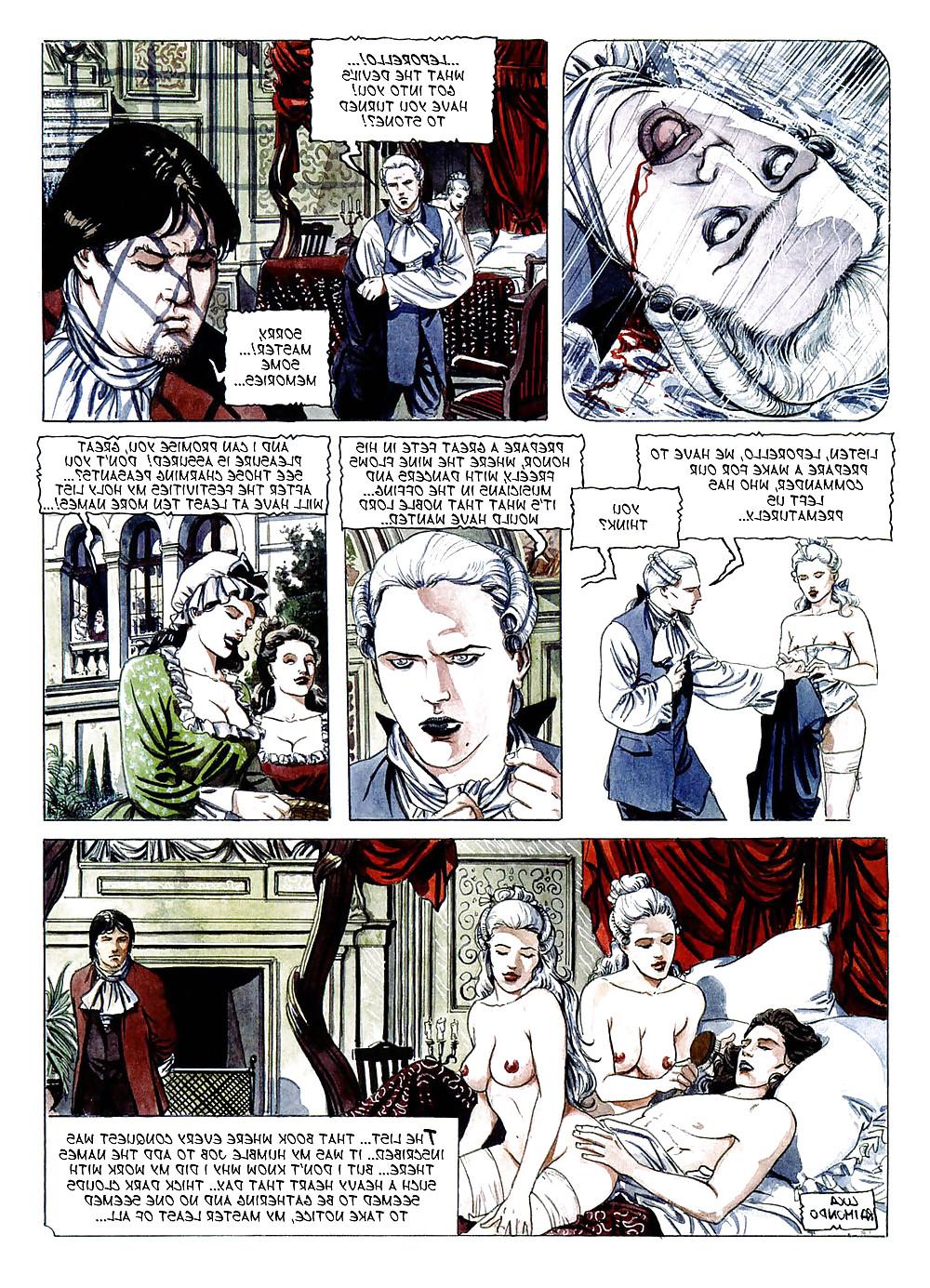 25P Erotic Comic Art14 -  Don Giovanni