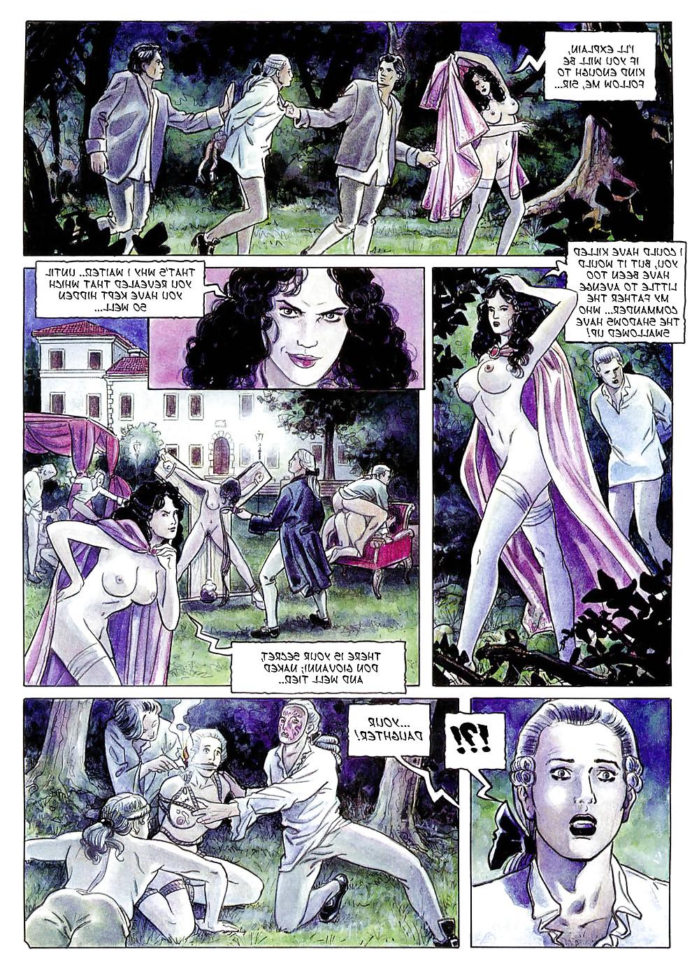 25P Erotic Comic Art14 -  Don Giovanni