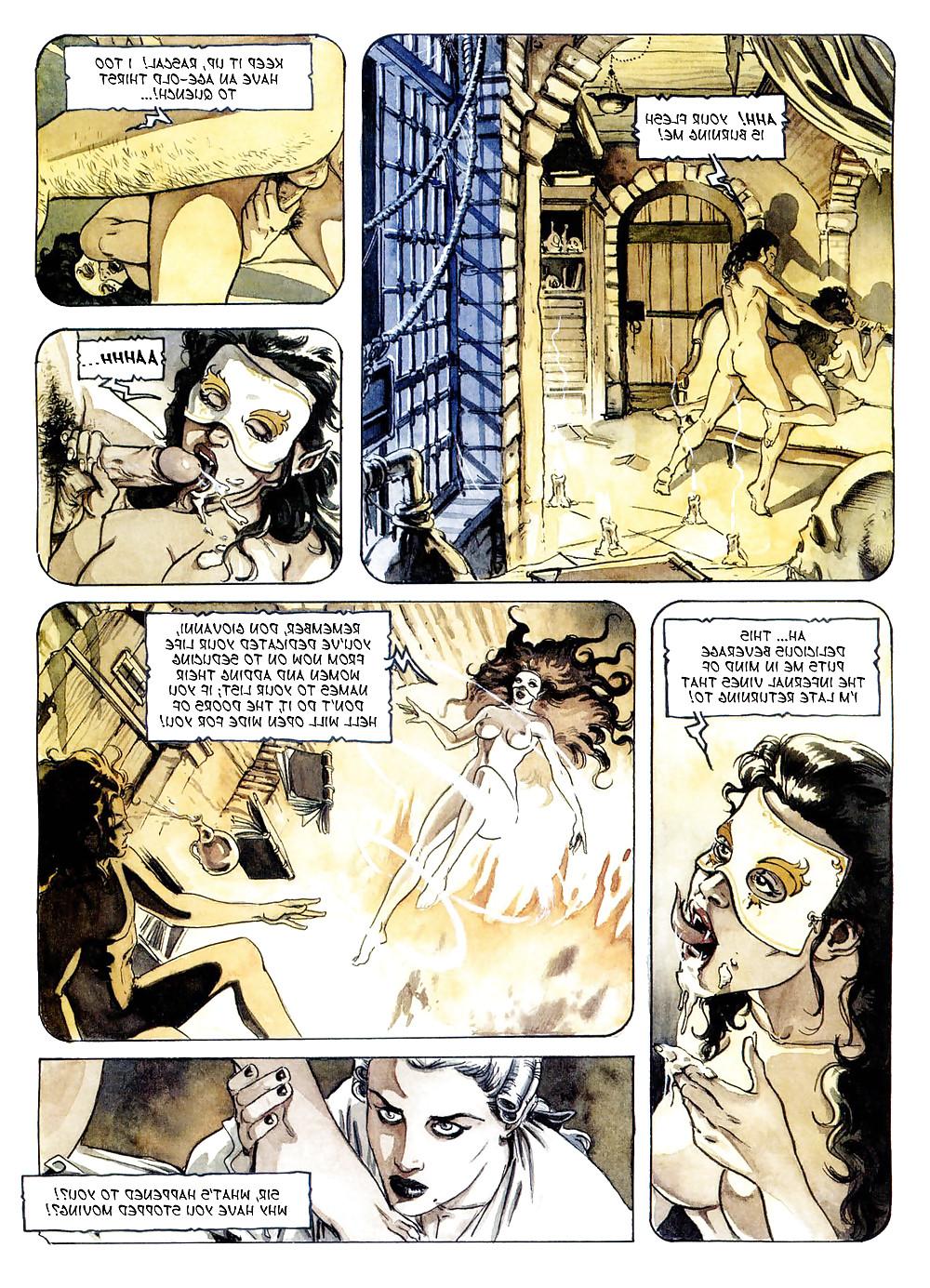 25P Erotic Comic Art14 -  Don Giovanni