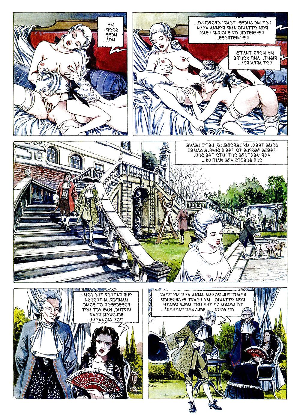25P Erotic Comic Art14 -  Don Giovanni