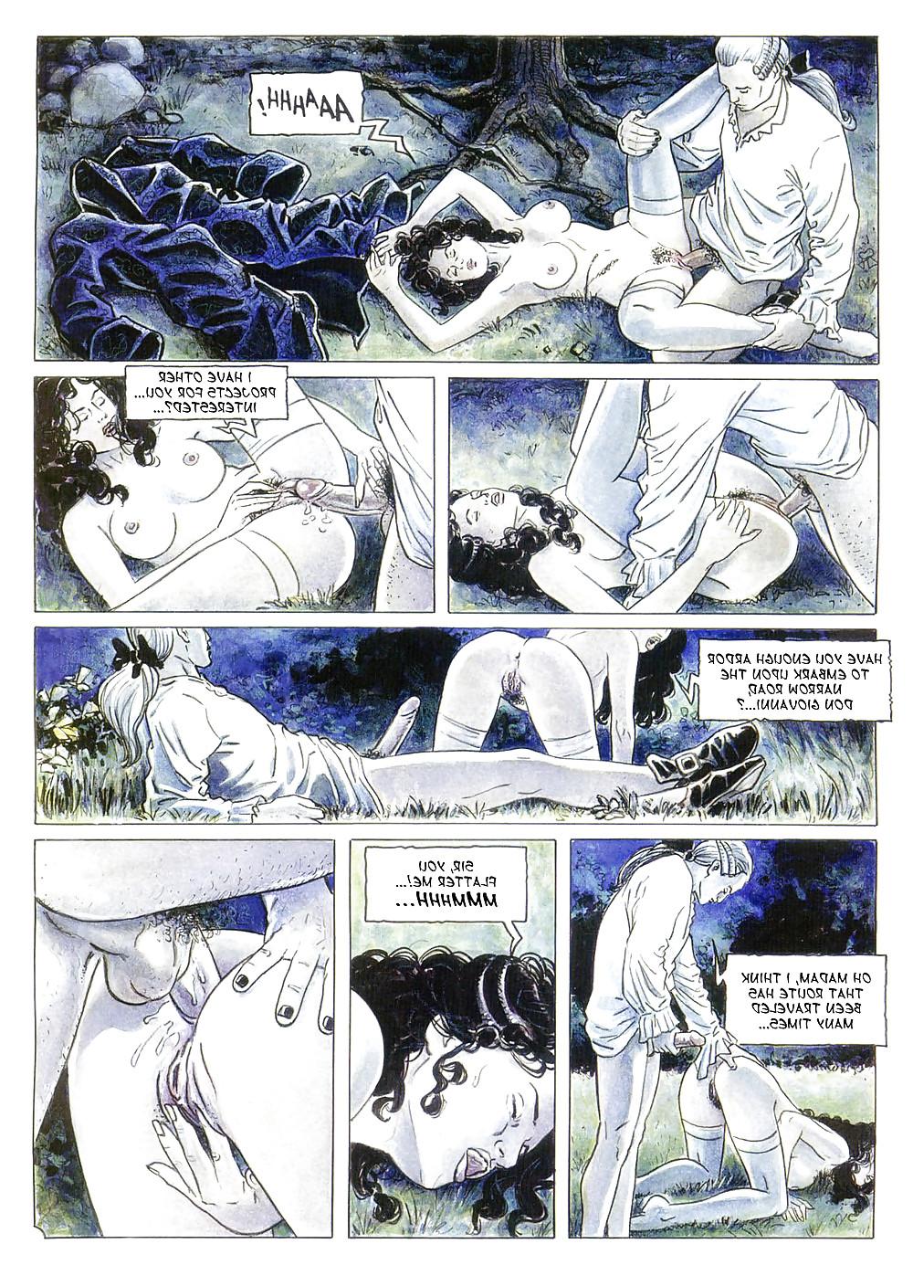 25P Erotic Comic Art14 -  Don Giovanni