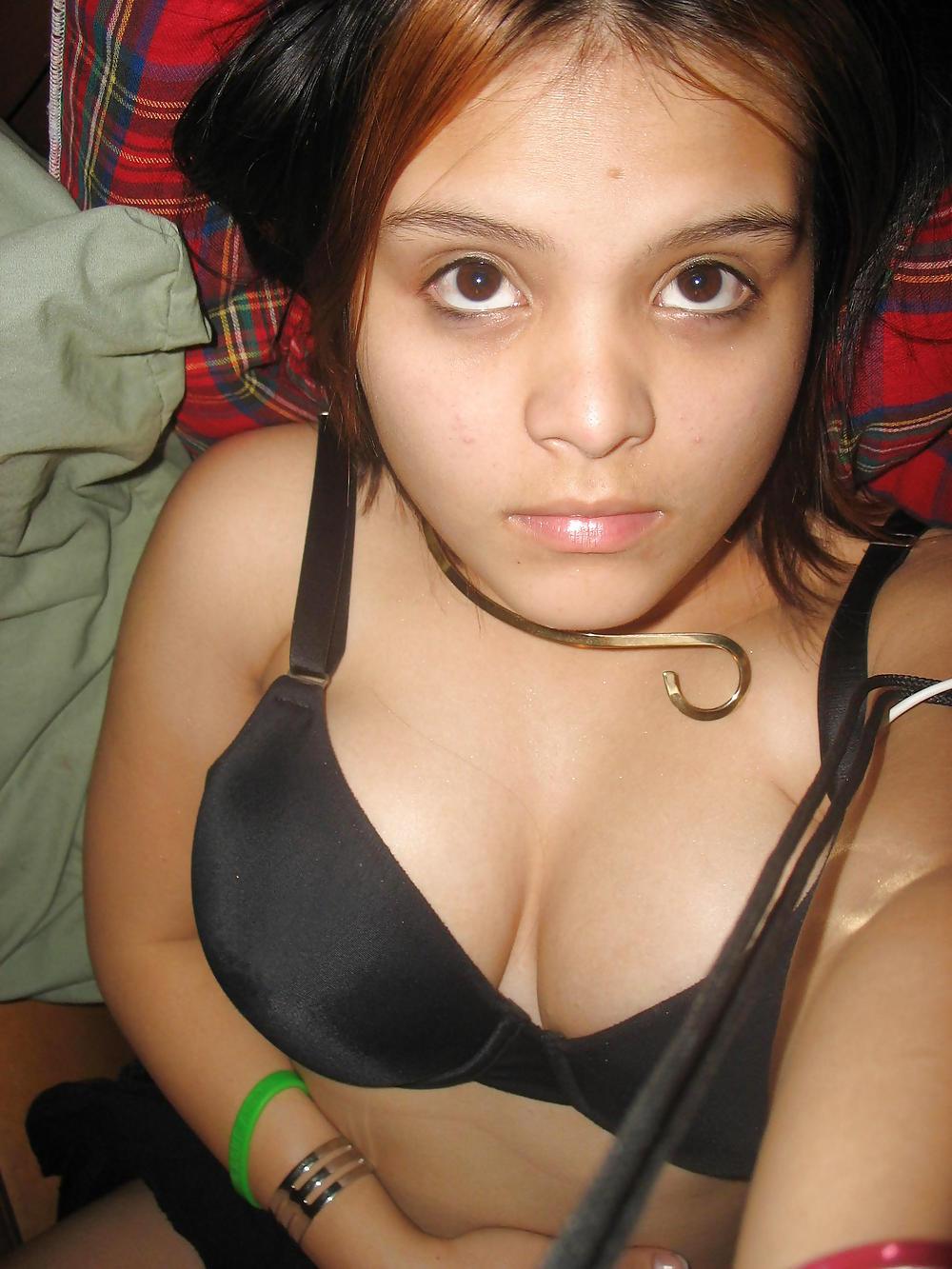 24P The Beauty of Amateur Latino Big Tits Teen