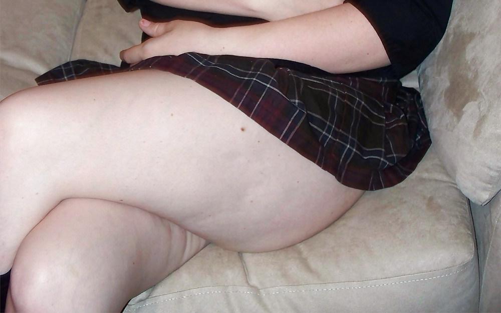 19P Ex-Wife In Schoolgirl Skirt and Pink Panties
