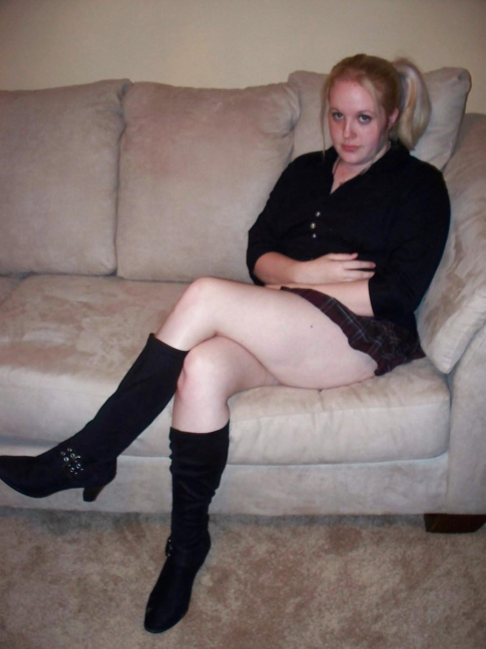 19P Ex-Wife In Schoolgirl Skirt and Pink Panties