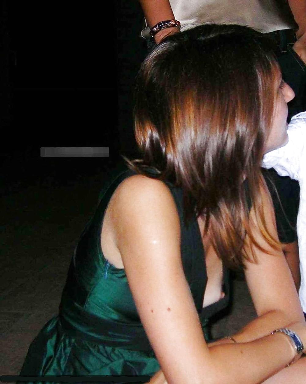 19P Downblouse & Nipple Slip 13