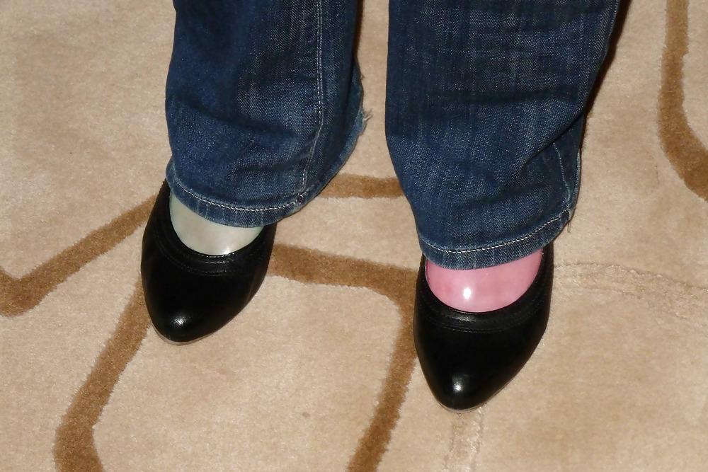 25P Ready for footjob - safer footjob condom feet