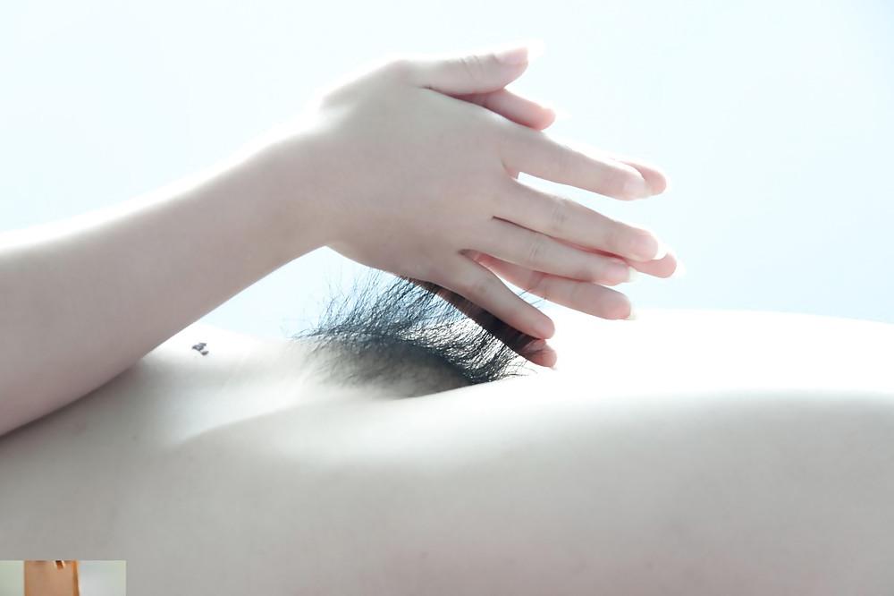 22P The Beauty of Hairy Asian with Great Nipples