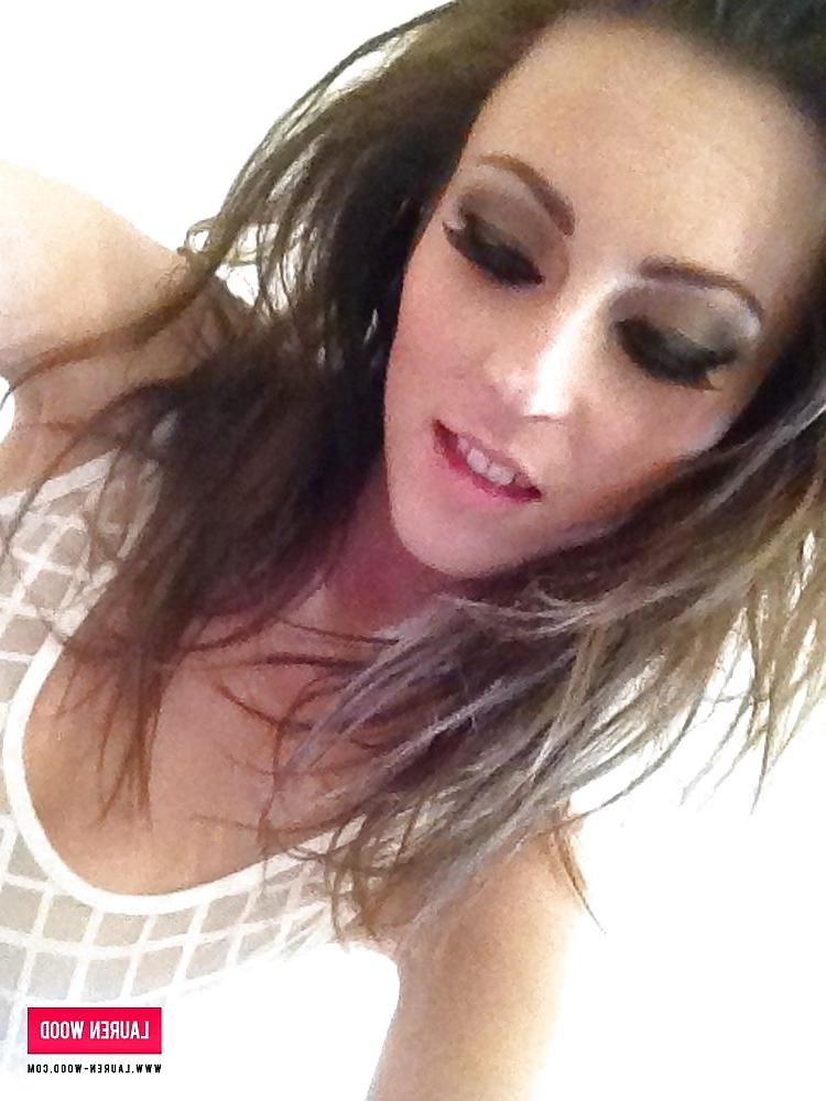 12P Lauren Wood's Self Shot Pics