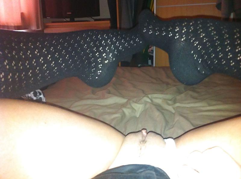 25P Self shot and sent to my spencer to tease him