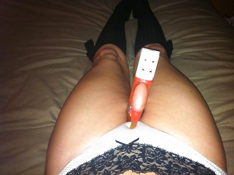 25P Self shot and sent to my spencer to tease him