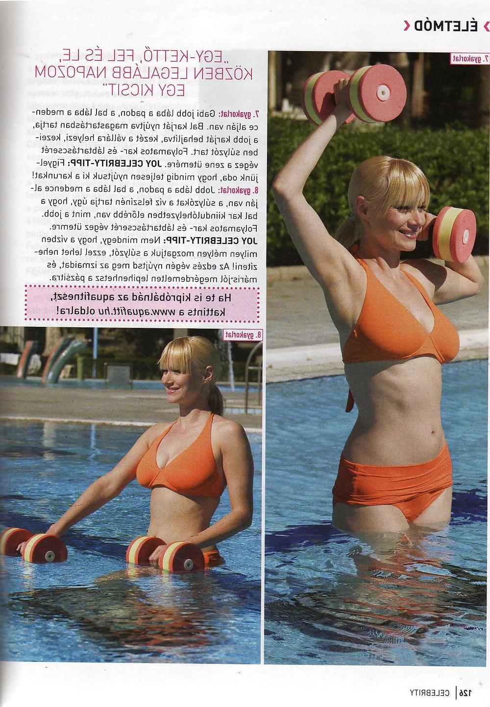 25P Hungarian celebrity Beauty - Gabriella Volgyesi