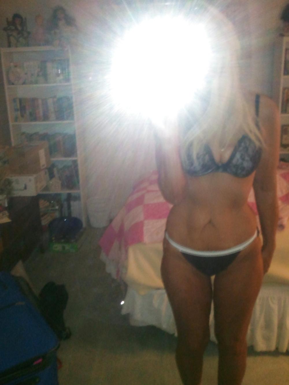 15P Mature Blonde Wife Self Shots