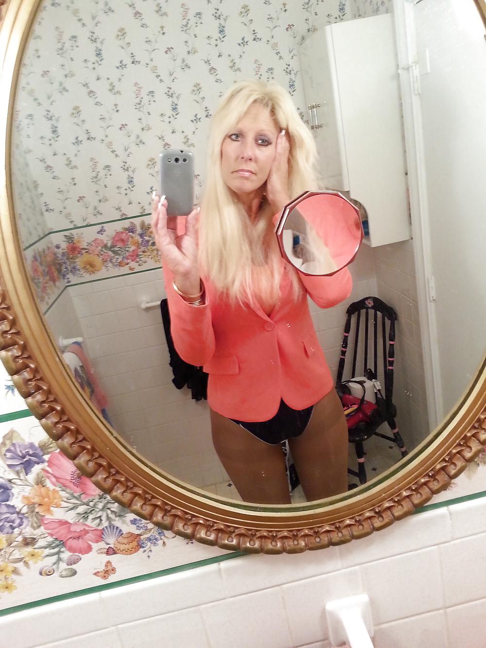 15P Mature Blonde Wife Self Shots