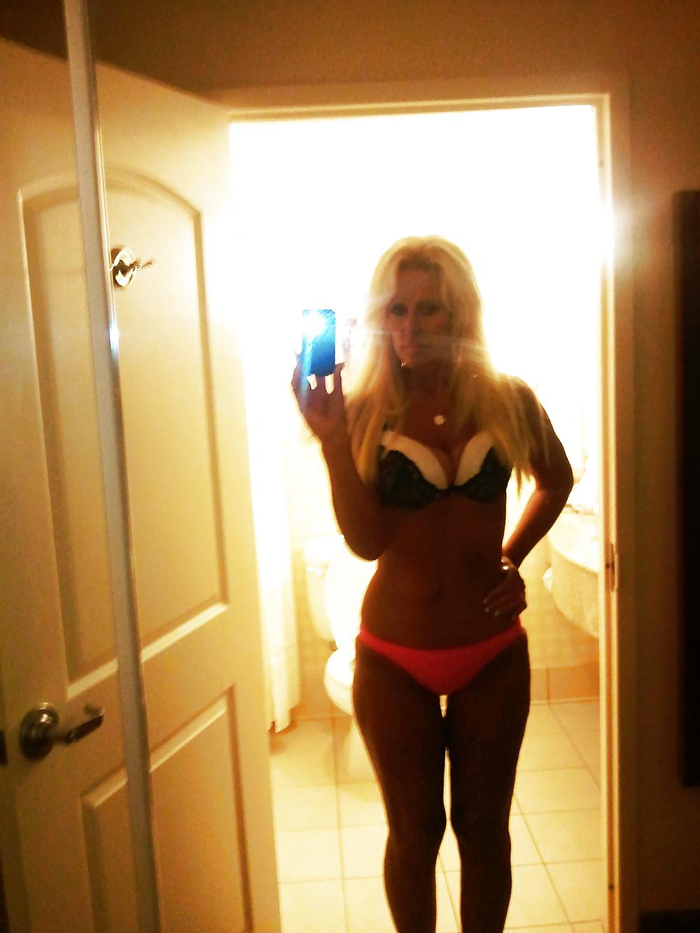 15P Mature Blonde Wife Self Shots