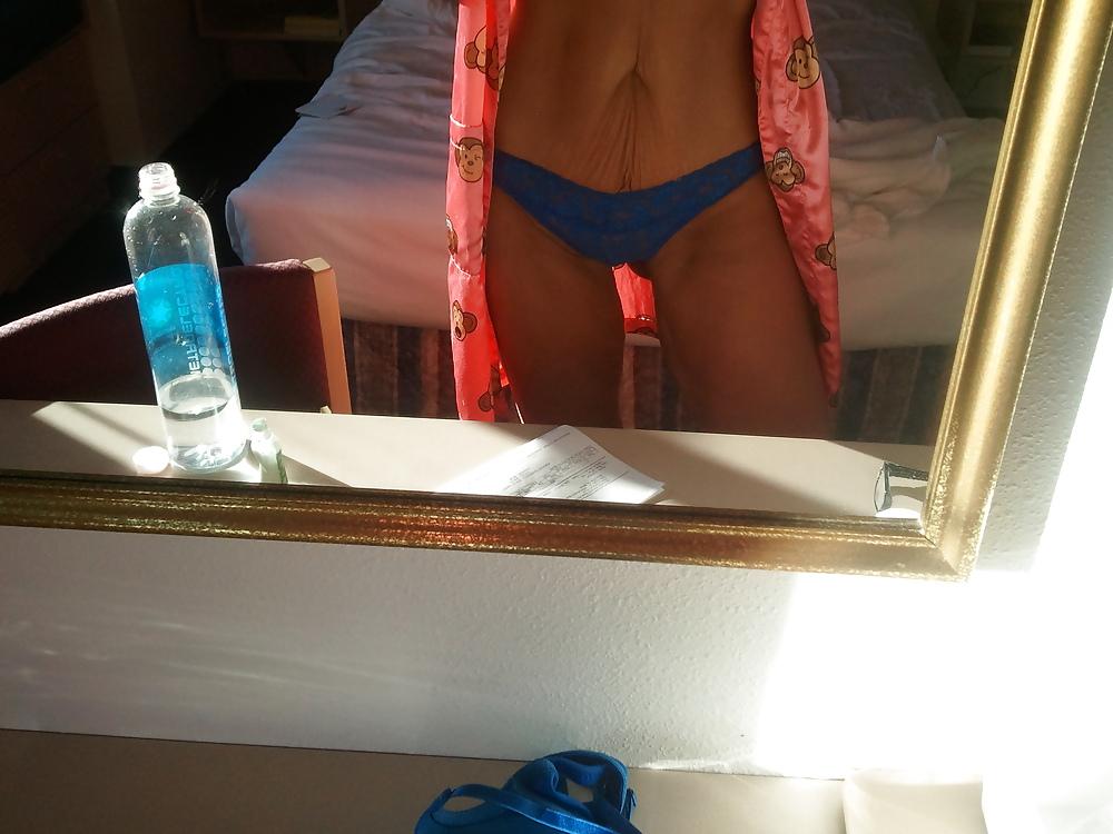 15P Mature Blonde Wife Self Shots