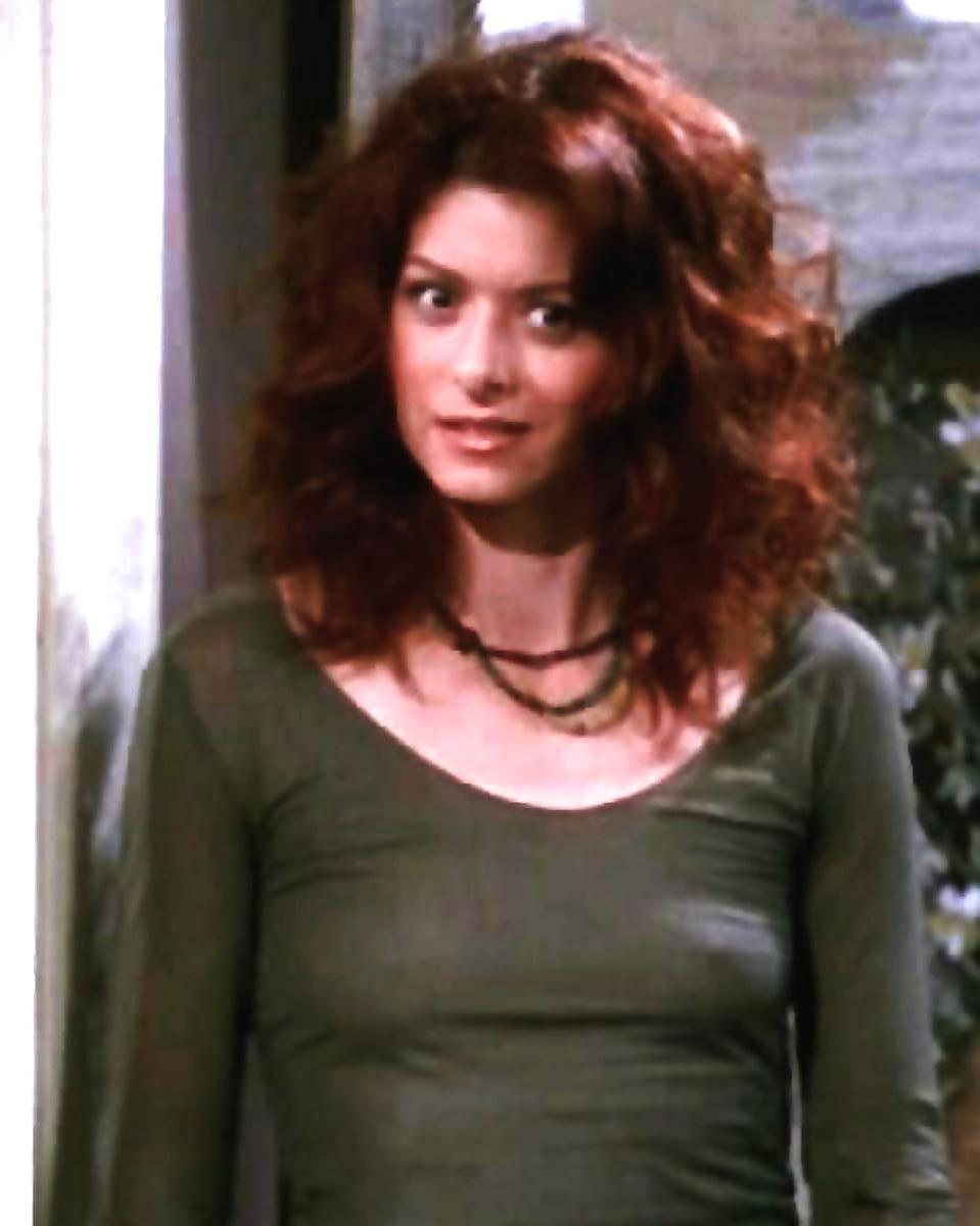 14P Debra Messing See-Thru 2