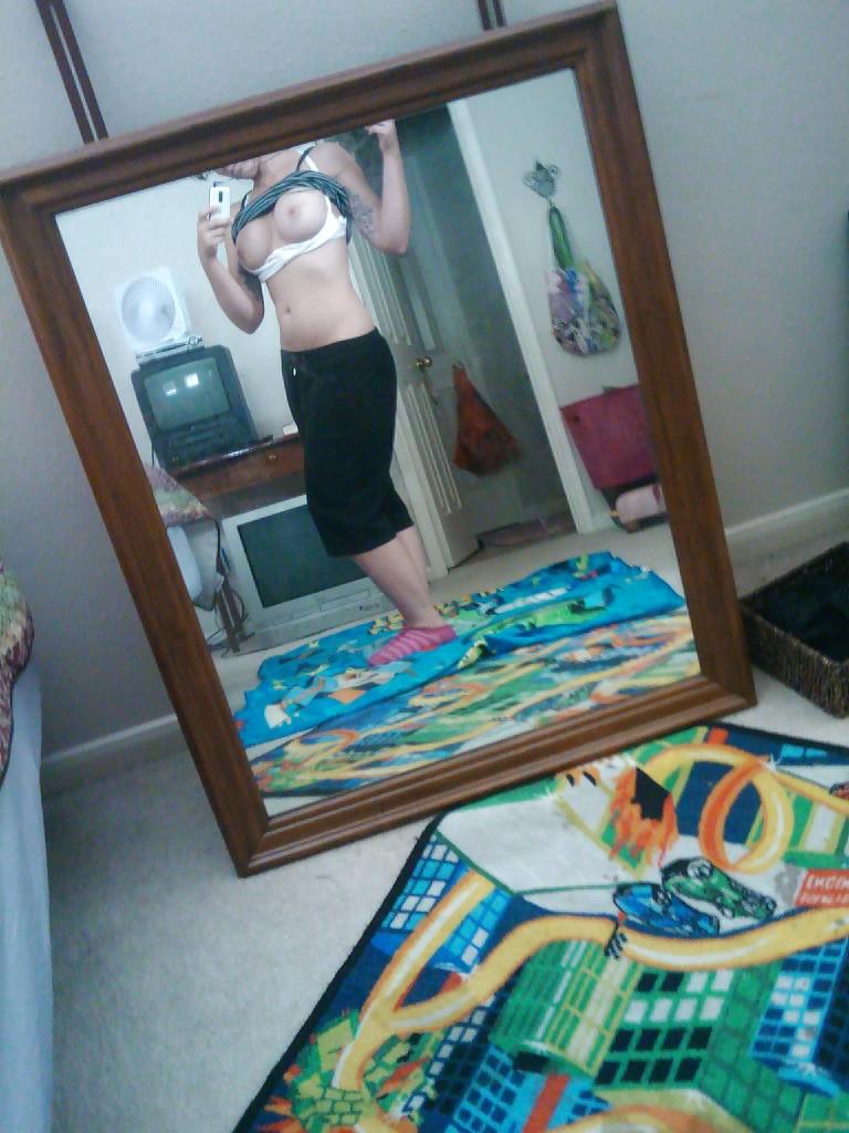 18P Sexy Brunette MILF Self Shots