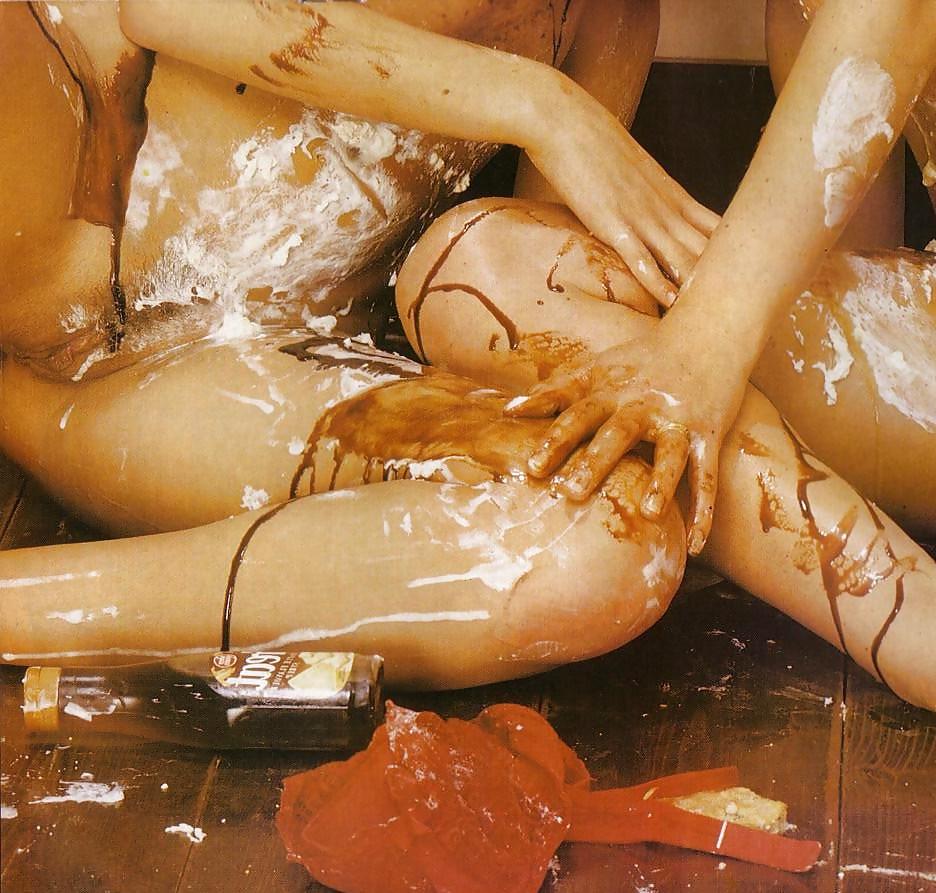 13P Food fight between two hot girls