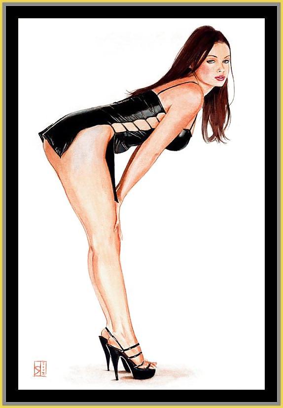 25P Sensual Sketches & Paintings