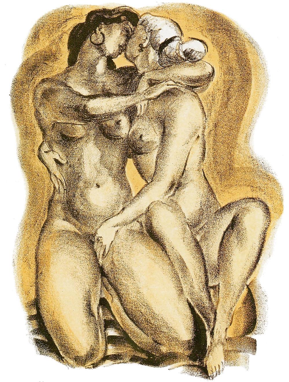12P Drawn Eroporn Art  87 - Andre Provot 1