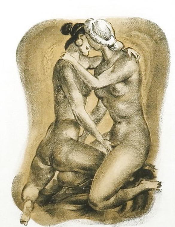 12P Drawn Eroporn Art  87 - Andre Provot 1