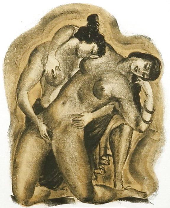 12P Drawn Eroporn Art  87 - Andre Provot 1