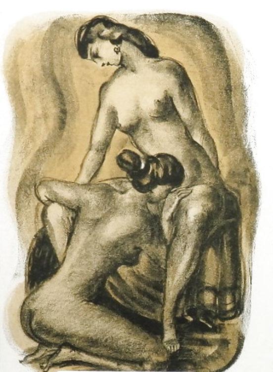 12P Drawn Eroporn Art  87 - Andre Provot 1