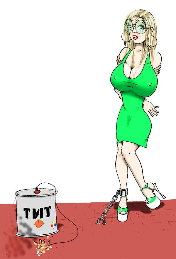 25P Women drawn by Raoulster are huge titty objects