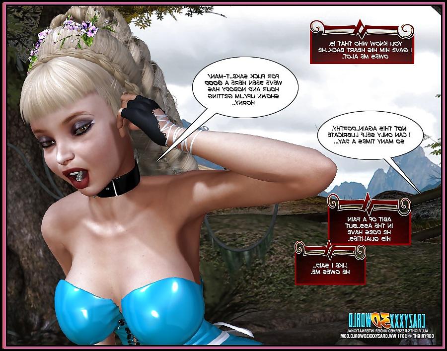 25P 3D Comic: Dorthy 1