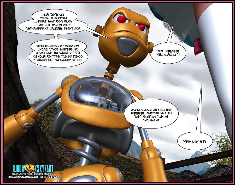 25P 3D Comic: Dorthy 1