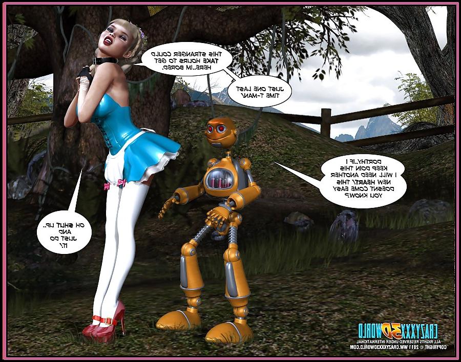 25P 3D Comic: Dorthy 1
